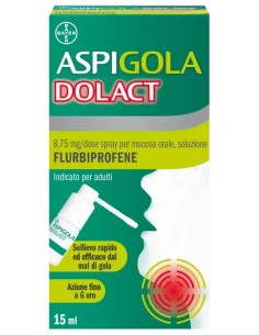 Aspi Gola Dolact Spray Antinfiammatorio e Antidolorifico...
