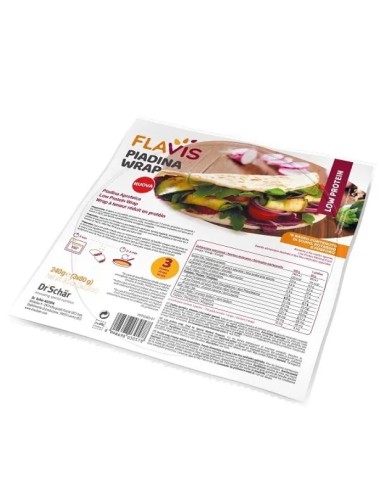 Flavis Piadina Aproteica Wrap 3x80g