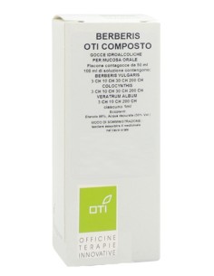 Oti Berberis Composto Gocce 50ml Soluzione Idroalcolica