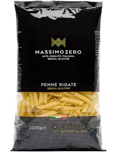Massimo Zero Penne Rigate Senza Glutine 1Kg