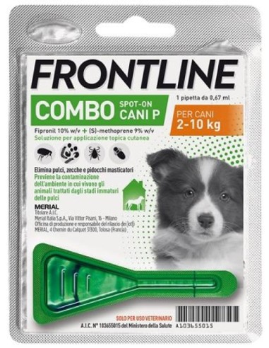 Frontline Combo Soluzione Spot On Cani P 2-10Kg...