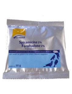 Furaltadone 2% Spiramicina 2% Polvere Orale 1 Bustine 30g
