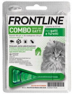Frontline Combo Spot On Gatti Furetti 1x0,5ml