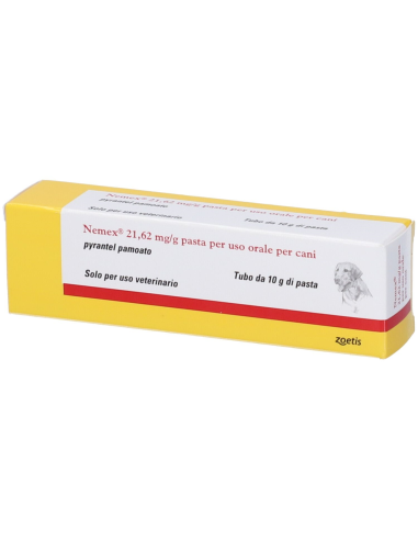 Nemex Cani Pasta Orale 1 Tubo 10g 21,62mg/g