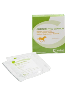 Candioli Antielmintico per Cavalli 4 Buste 12g