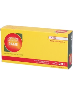 Labcatal Oligosol Rame 28 Fiale 2ml