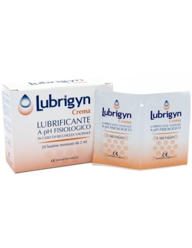 Lubrigyn Crema Vaginale 20 Bustine 2ml