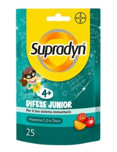Supradyn Difese Junior 25 Caramelle Gommose