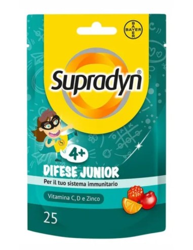 Supradyn Difese Junior 25 Caramelle Gommose