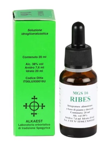 Mgs16 Ribes Macerato Glicerico Soluzione...