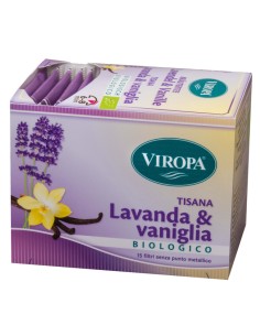 VIROPA TISANA LAVANDAeVANIGLIA BIOLOGICO 15 FILTRI