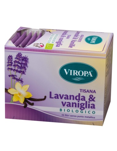 VIROPA TISANA LAVANDAeVANIGLIA BIOLOGICO 15 FILTRI