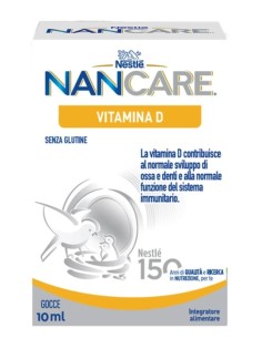 Nestlè Nancare Vitamina D Gocce 10ml
