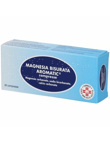 Magnesia Bisurata Aromatic 80 Compresse
