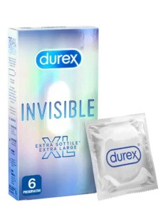 Durex Invisible XL Profilattico 6 Pezzi