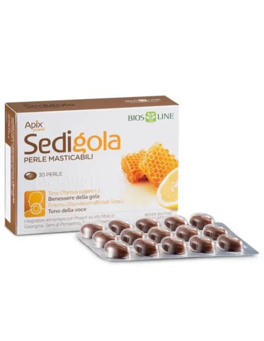 Apix Sedigola 30 Perle Masticabili