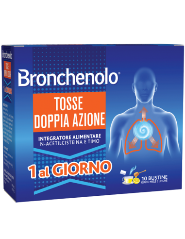 Bronchenolo Tosse Doppia Azione Gusto Miele e...