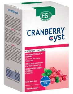 Esi Cranberry Cyst Pocket Drink 16 Buste