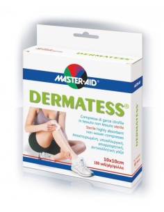 GARZA IN TESSUTO NON TESSUTO DERMATESS 36X40 12 PEZZI