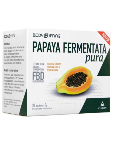 Body Spring Papaya Fermentata Pura 30 Buste