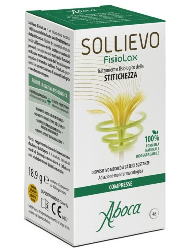 Aboca Sollievo Fisiolax 45 Compresse