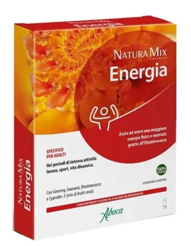 Aboca Natura Mix Advanced Energia 10 Flaconi