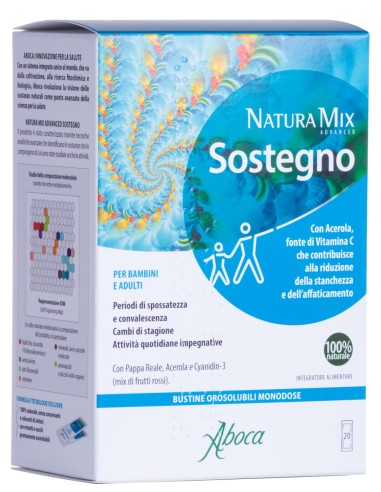 Aboca Natura Mix Advanced Sostegno 20 Bustine