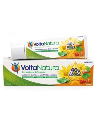 Voltanatura Arnica Gel Con Aloe Vera Vegan 50ml
