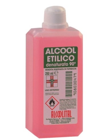 Alcool Etilico Denaturato 90% 250ml