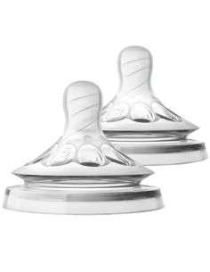 Avent Tettarelle Philips Natural Flusso Medio 3 Fori 2 Pezzi