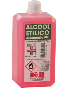 Alcool Etilico Denaturato 90% 500ml