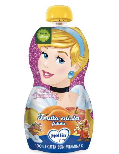 Mellin Merenda Pouch Frutta Mista Disney...
