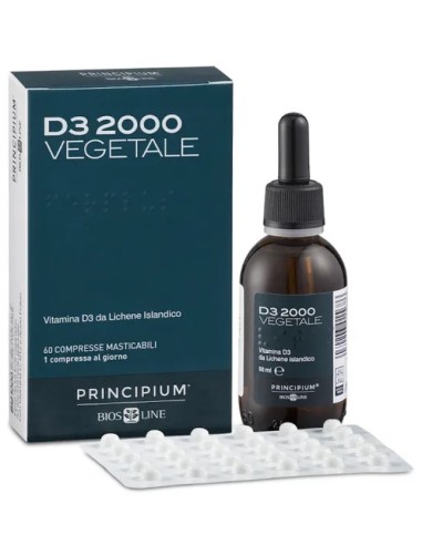 Principium D3 2000 Vegetale 60 Compresse