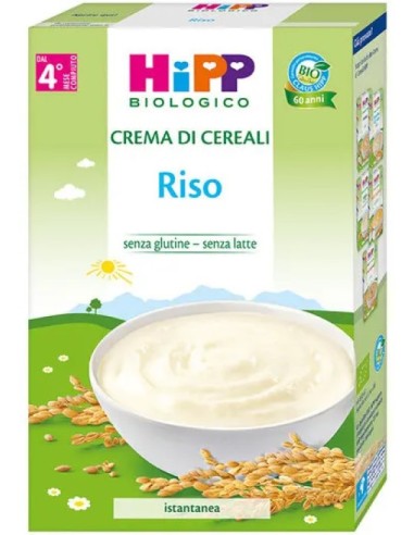 Hipp Bio Crema Di Cereali Riso 200g 4Mesi+