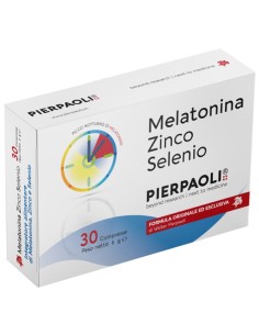 Melatonina Zinco Selenio Pierpaoli 30 Compresse