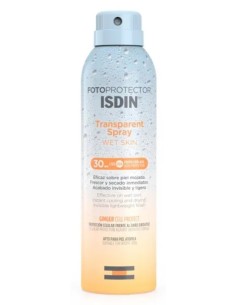 Isdin Fotoprotector Transparent Spray Corpo Wet Skin...