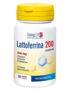 Longlife Lattoferrina 200 30 Capsule