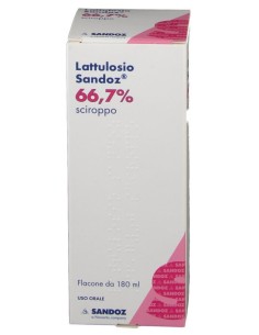 Lattulosio Sandoz Sciroppo Flacone 180ml
