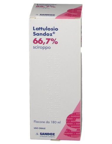 Lattulosio Sandoz Sciroppo Flacone 180ml