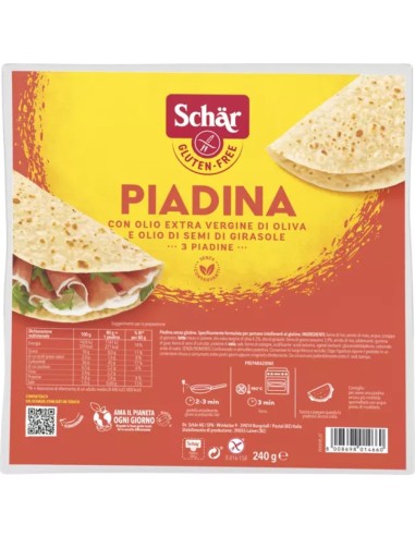 Schar Piadina Senza Glutine 240g