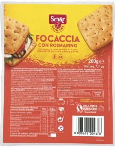 Schar Focaccia Rosmarino 200g