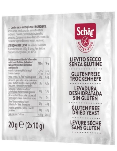 Schar Lievito Secco 2x10g