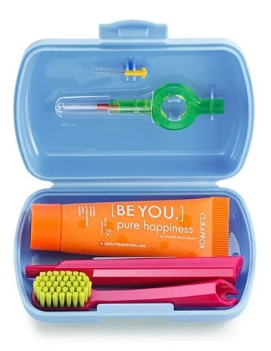 Curaprox Travel Set Blue