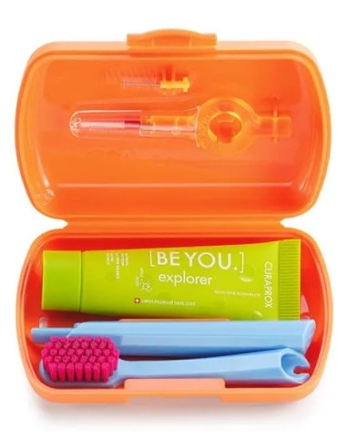 CURAPROX TRAVEL SET ORANGE