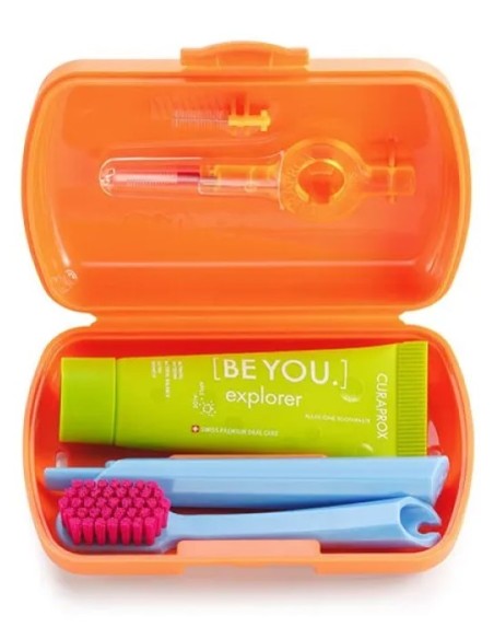 CURAPROX TRAVEL SET ORANGE