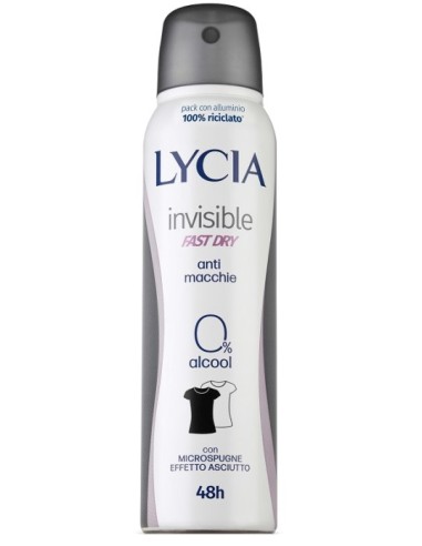 Lycia Antiodorante Invisible Spray 150ml