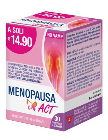 Menopausa Act 30 Compresse