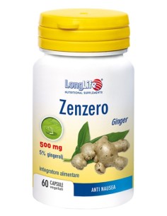 Longlife Zenzero 60 Capsule Vegetali