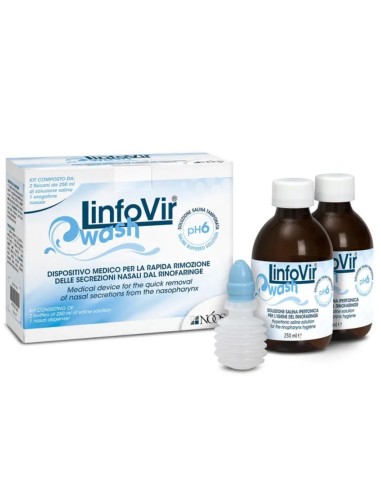 Linfovir Isowash Soluzione Salina Isotonica 8...