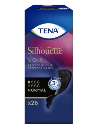 Tena Silhouette Noir Normal 26 Pezzi